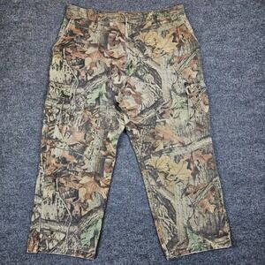 Wrangler Rugged Wear Camo Cargo Jeans Pants Men's 40x28 Advantage Timber Vintage
